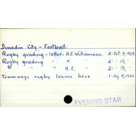 Dunedin City - Football