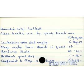 Dunedin City - Football