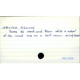 Devine, Edward