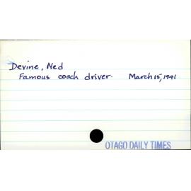 Devine, Ned