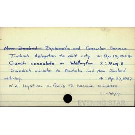 Diplomatic and Consular Service