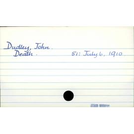 Dudley, John