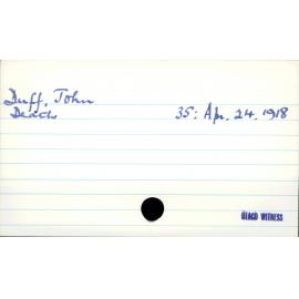 Duff, John