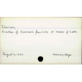 Duncan,