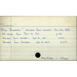 "Dunedin"