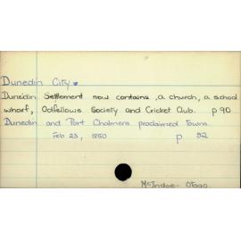 Dunedin City