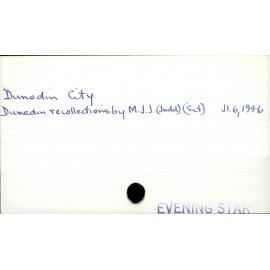Dunedin City