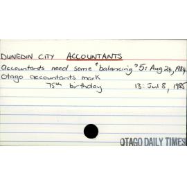 Dunedin City Accountants