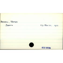 Ansell, James