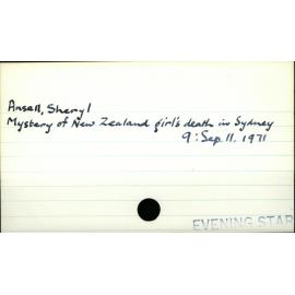Ansell, Sheryl 