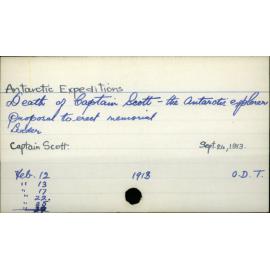 Antarctic Expeditions