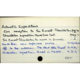 Antarctic Expeditions 