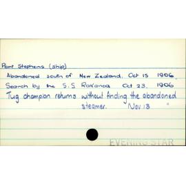 Port Stephens (ship)