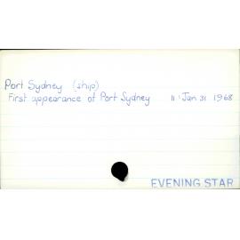 Port Sydney (ship)