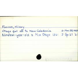 Purves, Hilary