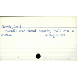 Purvis, Cecil