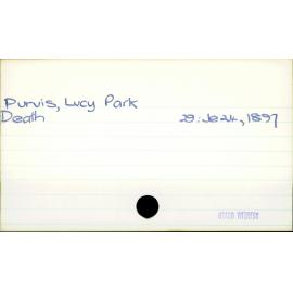 Purvis, Lucy Park