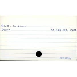Reid, William