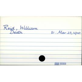 Reid, William