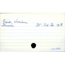 Reid, William