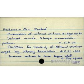 Archives - New Zealand 