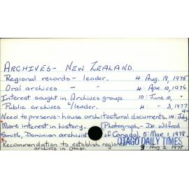 ARCHIVES - NEW ZEALAND 