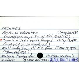 Archives