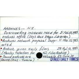 Archives - New Zealand 