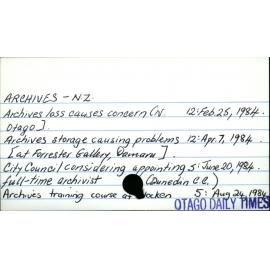 ARCHIVES - N. Z. 