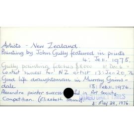 Artists - New Zealand 