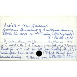 Artists - New Zealand 