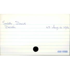 Smith, David 