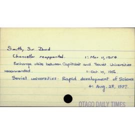 Smith, Sir David
