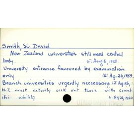 Smith, Sir David 