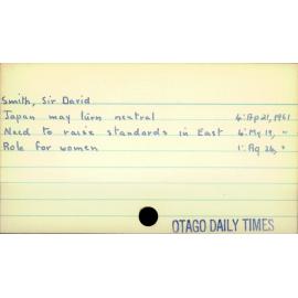 Smith, Sir David 
