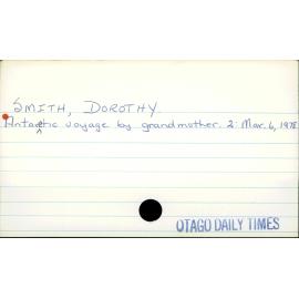 Smith, Dorothy