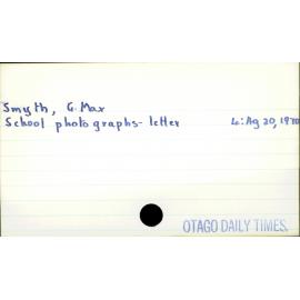 Smyth, G. Max