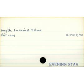 Smyth, Frederick Alfred