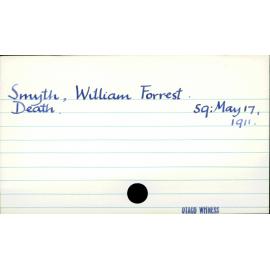 Smyth, William Forrest
