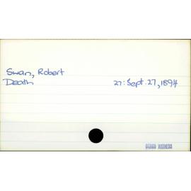 Swan, Robert