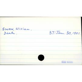 Swan, William