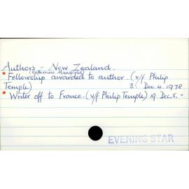 Authors – New Zealand