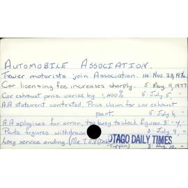 Automobile Association