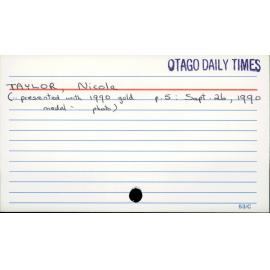 Taylor, Nicola