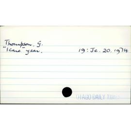 Thompson, G.