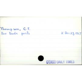 Thompson, G.F.