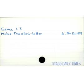 Turner, I. J.