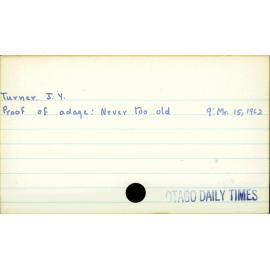Turner, J. Y.