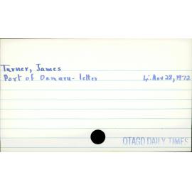 Turner, James