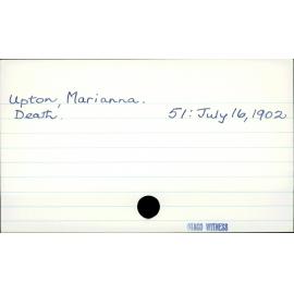 Upton, Marianna